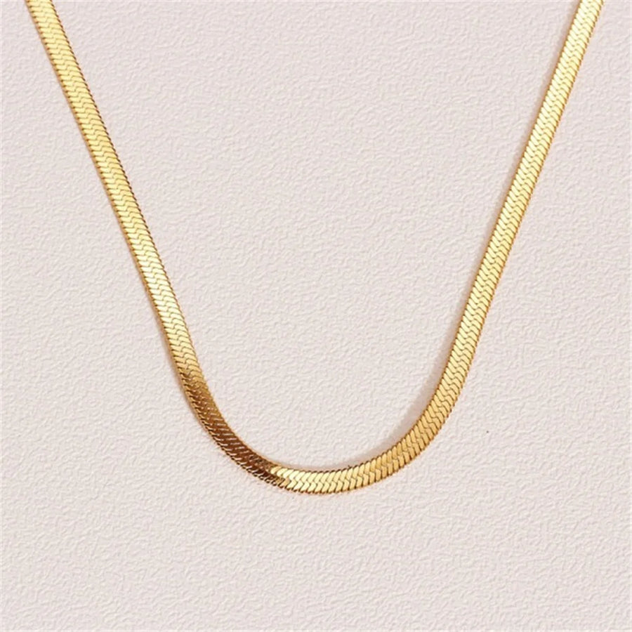 Collier Snake Waterproof — Doré ou Argenté
