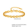 Bracelet Mailles Waterproof — Doré ou Argenté